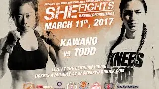 Bout 13 of SHEfights: #BeBoldForChange - Yumiko vs Janet