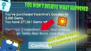 Growtopia - Getting Golden Heart Crystal?!?! ( LUCKY? )