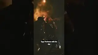 Tyga Brings His Kid on Stage