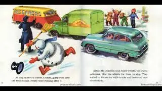 Frosty the Snow Man   1976 Little Golden Book & Record