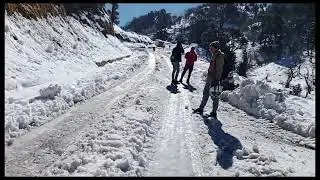 हिउँले गर्दा तनाव । snow fall |top of the worlds nepal | super rider |Snow fall at rolpa@GK_diaries