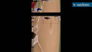 High School softball game