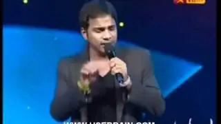 Karthik singing Shankarabaranamu at Star Vijay Nite.[www.facebook.com/caatikz]