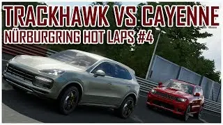 Jeep Trackhawk vs. Porsche Cayenne Turbo | Nürburgring Hot Laps #4 (Forza Motorsport 7)