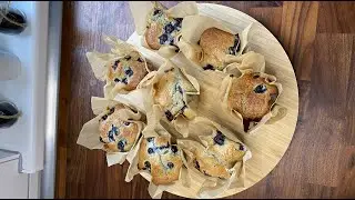 [SUB] How to make Blueberry I بالتوت البري I Muffin au Myrtille I Muffins ai Mirtilli