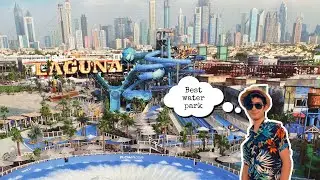 Laguna Water Park Dubai || Most Dangerous slides ever || B dot VLOG