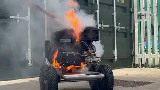 Pressure Washer vs Fire Safety Stick