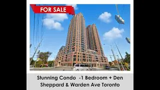 Assignment Sale One Bedroom + Den | 735 Sqft + Balcony | Sheppard & Warden Ave in Toronto
