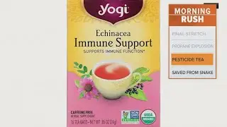 FDA recalls tea bags from Yogi Tea
