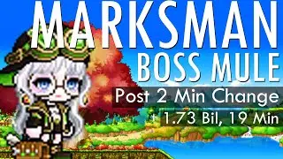 Maplestory Heroic Kronos Marksman Boss Mule: Post 2 Minute Changes - 1.73 BIL in 19 Minutes