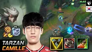 Tarzan Jungle Камилла Build Тройственный Союз Решительное наступление - LOL KR 12.23