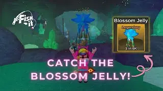 I FINALLY CAUGHT IT! - How to Catch Blossom Jelly Legendary Fish in Roblox Fish It