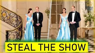 Princess Catherine DAZZLED In A Blue Satin Dress Was SPOTTED With William Having Dinner In London