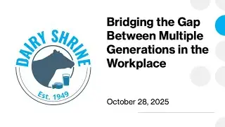 Bridging the Gap Between Multiple Generations in the Workplace