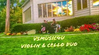 VSmusic4u Violinist Cellist String Duo for Wedding Ceremony, Cocktail and Events in Long Island NY