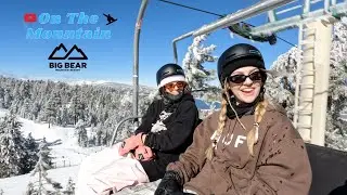 Shredding Fresh Powder at Big Bear Mountain Resort - Snowboarding in Big Bear Lake, California