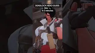 Гайд по герою Deadlock: Шив 🔪 меньше чем за 3 минуты! #deadlock #deadlockshiv