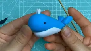 🐬 DOLPHIN 🐬 How to make cute Dolphin | Clay Art | Polymer Clay Tutorial #DIY #Dolphin