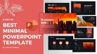 Best Minimal Powerpoint Template Slideshow