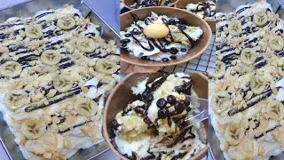 PANTESAN VIRAL TERNYATA ENAK‼️ BANANA PUDING DESSERT ENAK GAK BIKIN ENEEK. 