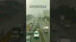 heavy rain 💭 # Bangalore # short video #