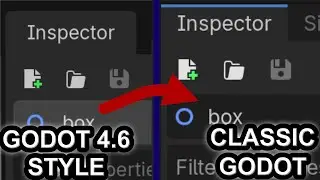 I don't like godot 4.6 editor style (how to change editor styles)