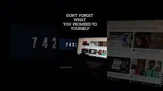 Don't Forget What You Promised Yourself