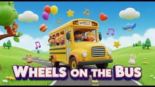 Wheels On The Bus | @ZimiZimi TV – Nursery Rhymes | Kids Songs | Nursery Rhymes