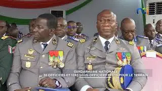 38 officiers et 1392 sous-officiers prêts pour le terrain