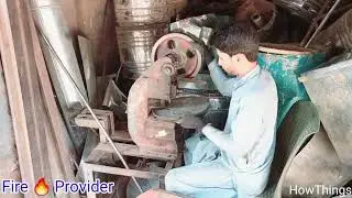 Pakistan Tandoor Manufacturing Process From Stainless Steel #process of making Oven #restoration