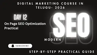 On Page SEO Practical Session | Step-by-Step Website Optimization