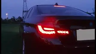 Dkmotion LED Gts Tail Lights for BMW 5 Series F10 F18 M5 2011-2017 Animation Rear Lamps, BMW 5 Serie