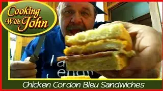 Chicken Cordon Bleu Sandwiches - Cooking With John