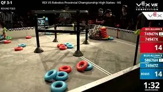 Quebec Regionals : Division 1 - QF #3-1 - 74947N & 74947X vs 58676H & 74947Z - Auton + Driver