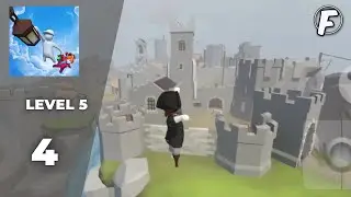 Human Fall Flat Mobile - Gameplay Walkthrough Part 4 - Level 6: Castle (iOS, Android)