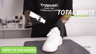 HOW TO RENEW YOUR WHITE SNEAKERS? - Tarrago Total White!  ❄️