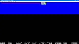 GWBASIC   THE BUS DEMO