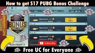 HOW TO GET SEASON 17 BONUS CHALLENGE FREE UC FOR EVERY ONE