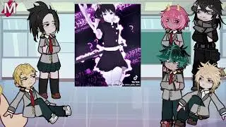 Class 1A 𝙧𝙚𝙖𝙘𝙩 𝙩𝙤 Kanao | Demon slayer | Giyuu | MHA BNHA | deku | Gacha life
