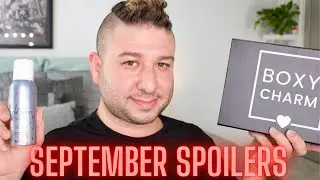 SEPTEMBER BOXYCHARM SPOILERS! BASE, PREMIUM AND BOXYLUXE SNEAK PEEKS | Brett Guy Glam