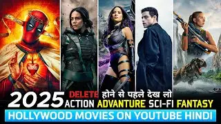Top 10 Best Hollywood Suspense Thriller Movies On YouTube in Hindi | 2025 Hollywood Hindi Movies