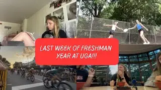 Last Week of Freshman Year in College!!!