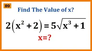 Solve Difficult Olympiad Algebra Equation Problem With Clever Tricks | Detailed Explanation