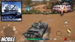 Armored Frontline Warzone mobile game play - new online tank game (Android & iOS)
