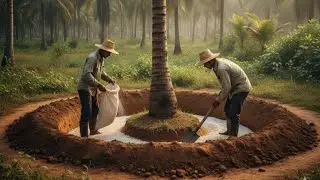 increase your coconut harvest with right fertilizer |Agri Survival