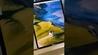 Procreate Landscape hack #procreatebrushes