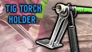 Держатель горелки своими руками. Handmade TIG torch holder.