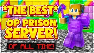 THE BEST MINECRAFT OP PRISON SERVER! *2023* | Minecraft OP Prison | WaterWay