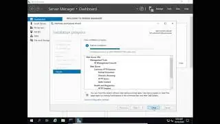 IIS Server installation on Windows Server 2019