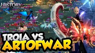 O TIER 2 EST&Aacute; CADA VEZ MAIS COMPETITIVO - TW Comentada ArtOfWar vs Troia - Perfect World History